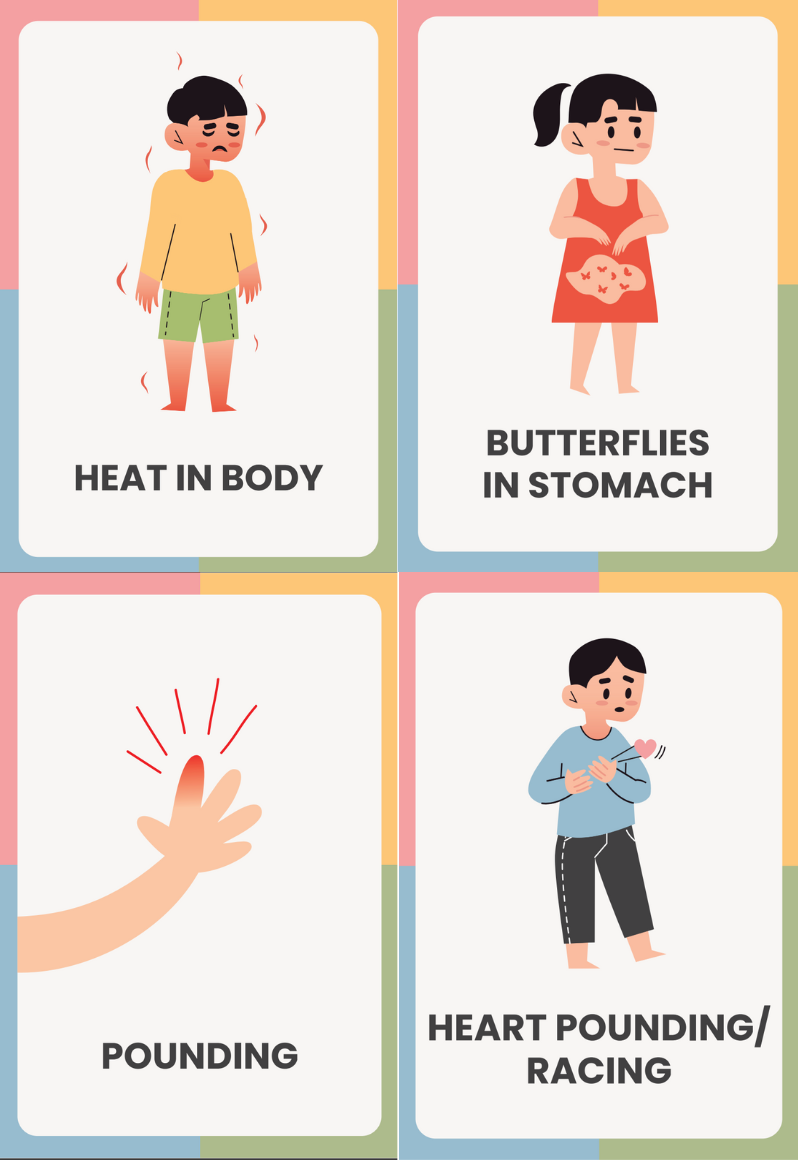 Sensation Cards (English or Spanish)
